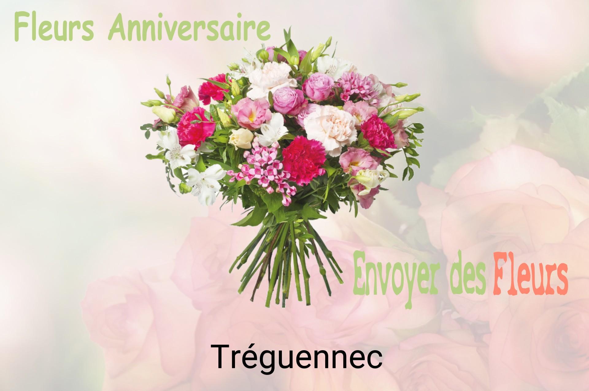 Bouquet de fleurs d’anniversaire livré à Tréguennec